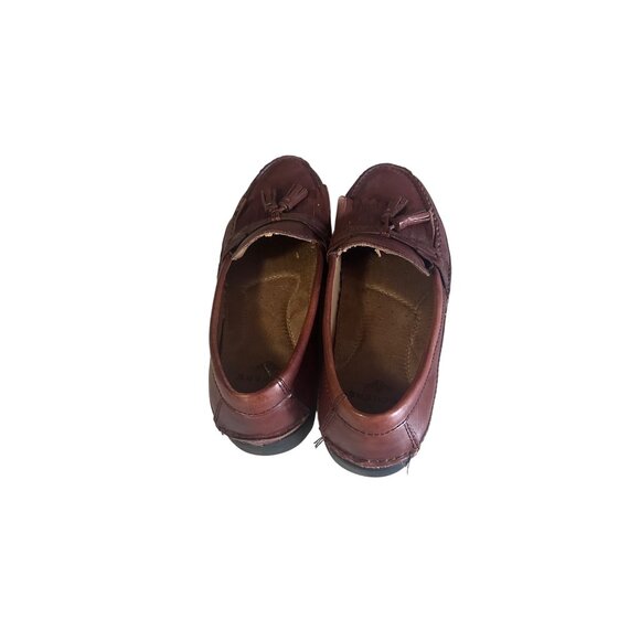 Dockers brown tassel leather loafers size 9M - Picture 5 of 6